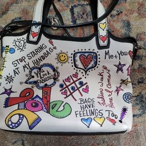 Brighton leather Crossbody handbag